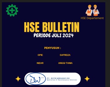 HSE Bulletin Juli 2024